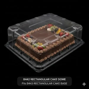 Rectangle Cake Lid B442