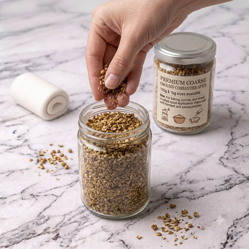 Coarse Coriander Spice (100g & 1kg)