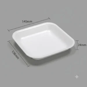Fomo Food Tray No.60 Disposable Packaging Container (140x126x24mm)