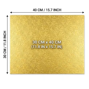 Cake Boards Gold