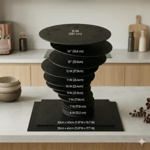 Cake Boards Black