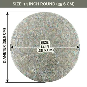 Cake Boards Silver Round