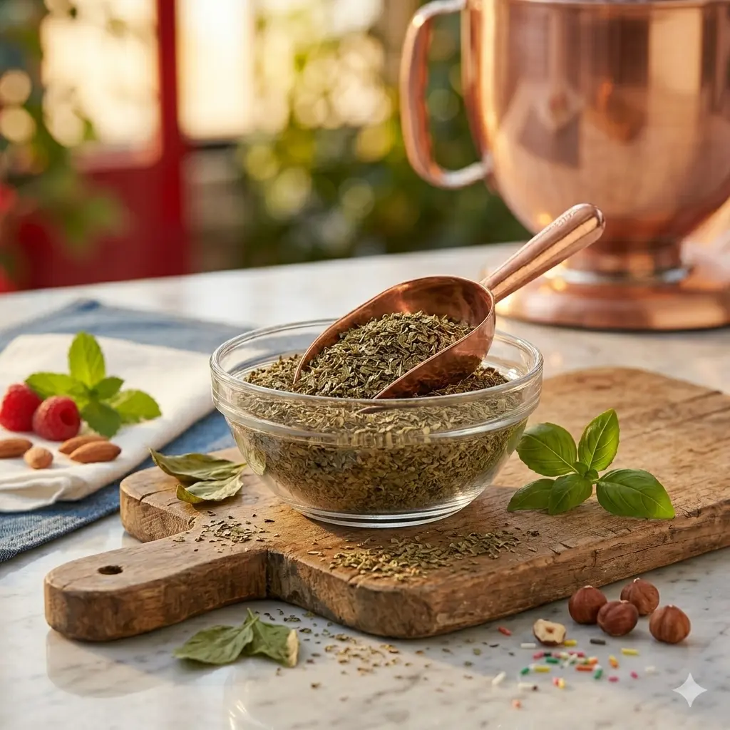 Basil Rubbed