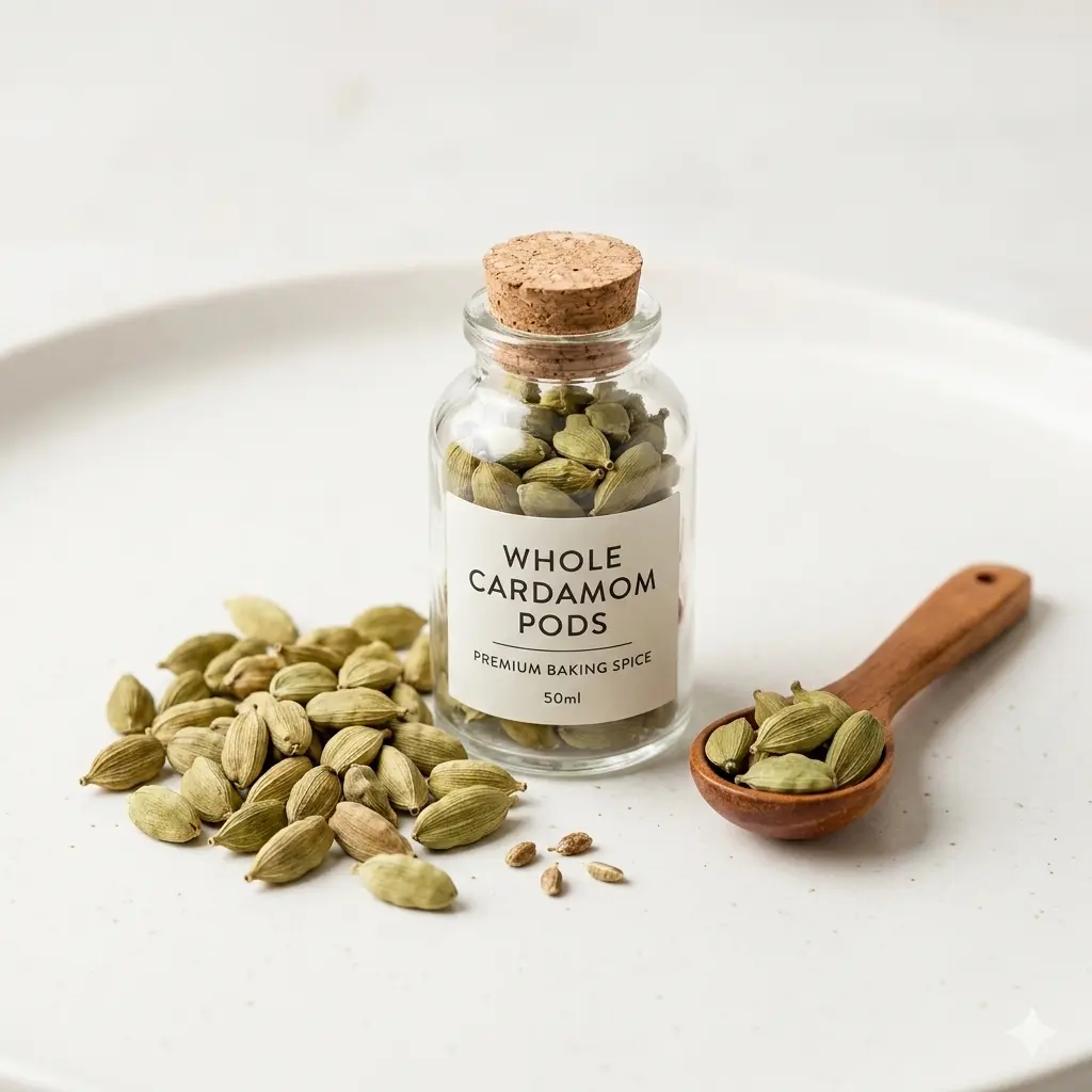 Whole Cardamom Pods (50ml Bottle)