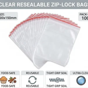 Zip-lock Bag 100x150mm