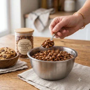 Premium Caramel Chocolate Chips