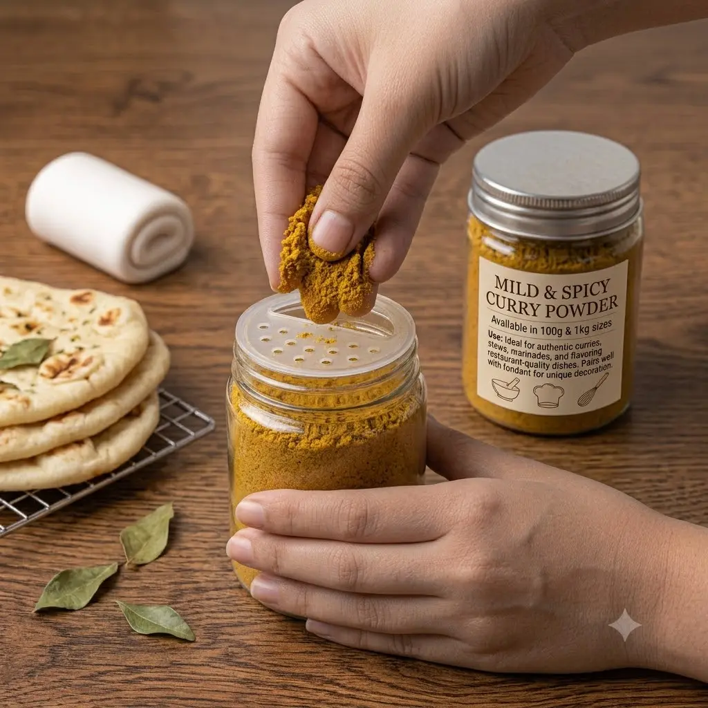 Mild & Spicy Curry Powder (100g & 1kg)