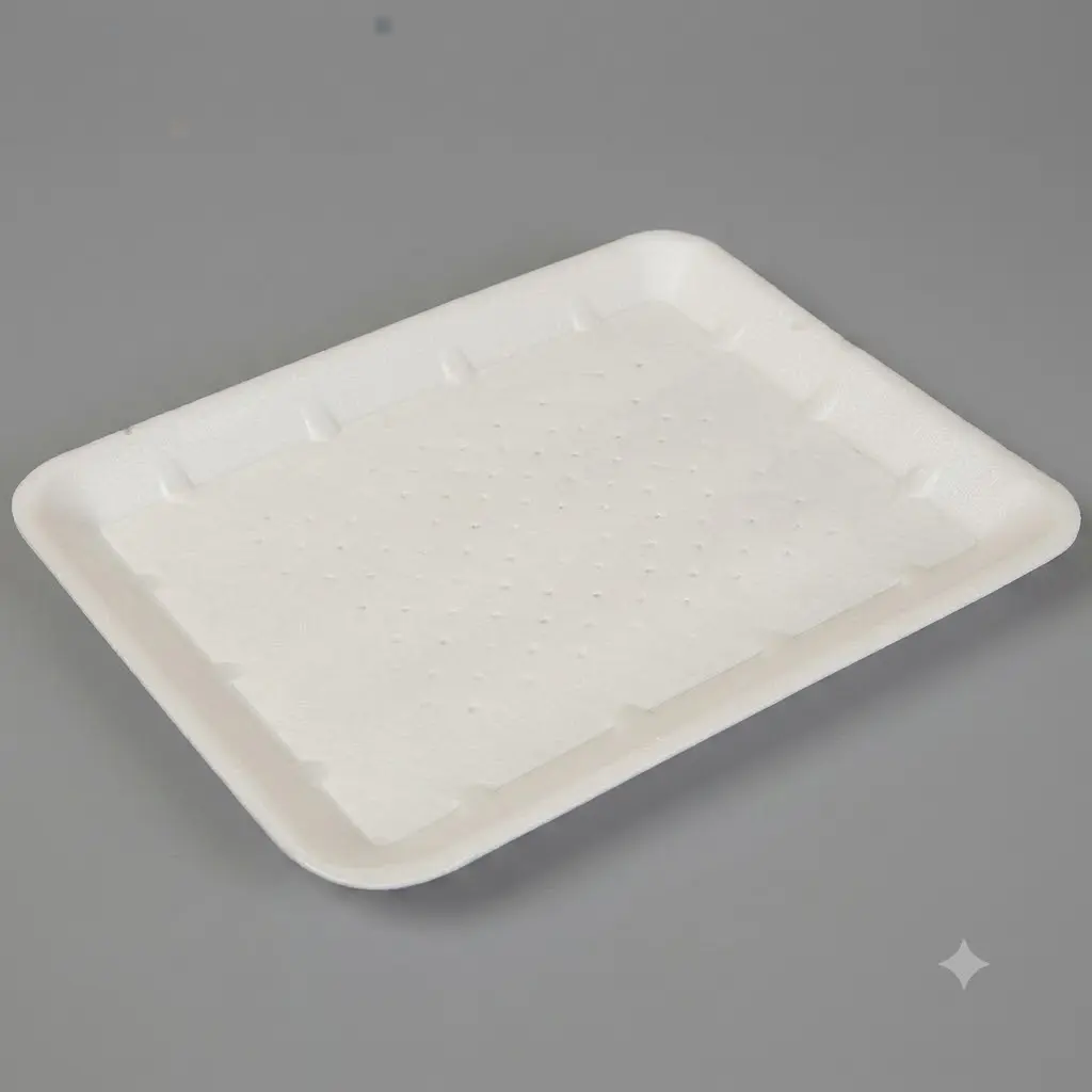 Foam Tray F34 Disposable Packaging Container (279x220x24mm)