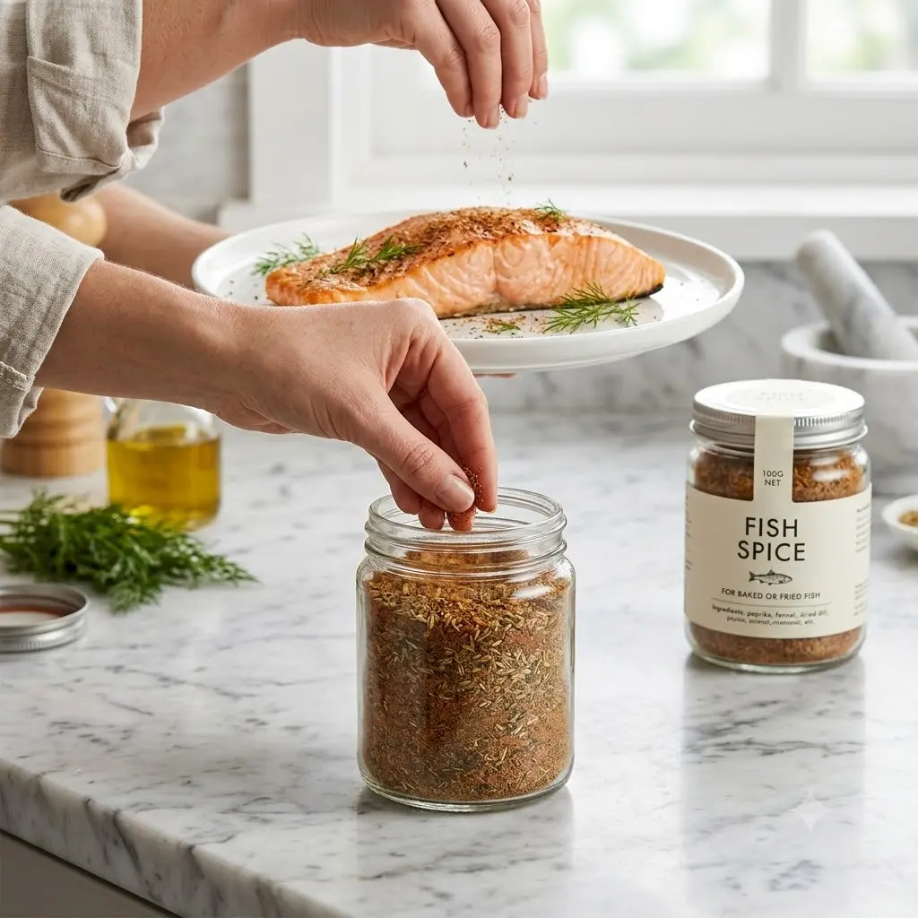 Fish Spice Premium Seafood Seasoning (100g Pack)